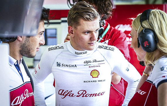 Mick Schumacher participará de  treino livre da F1 em Mugello pela Alfa Romeo