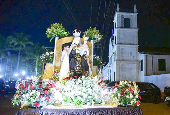 Semana foi marcada pelas celebrações de Nossa Senhora do Carmo e Madre Teodora