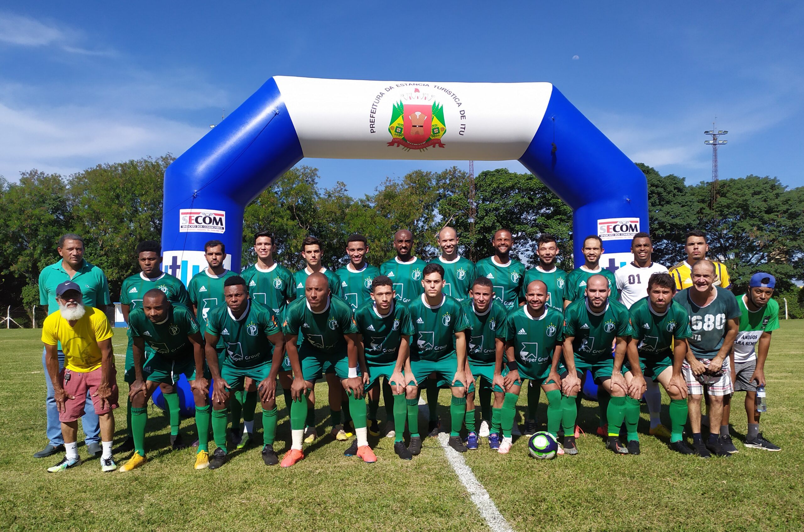 Palestra Itu é campeão da Copa SECOM de Futebol