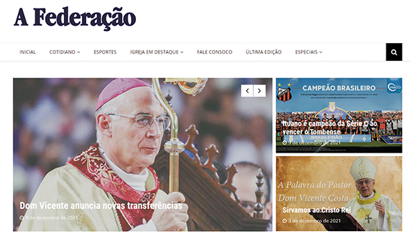 Novo site: “A Federação” em todo lugar, a qualquer hora