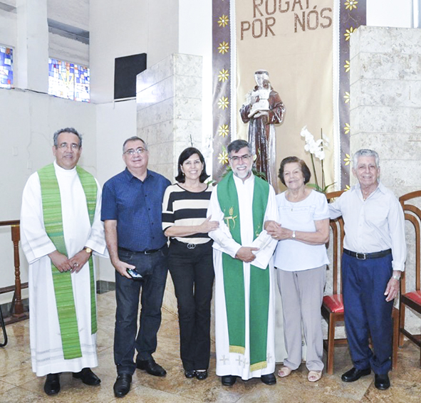 Sacerdote ituano frei Vanilton toma posse como pároco em Bauru