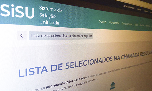 Primeira chamada do Sisu vai até 8 de março