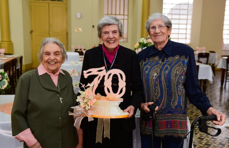 As bodas de vida religiosa no Patrocínio