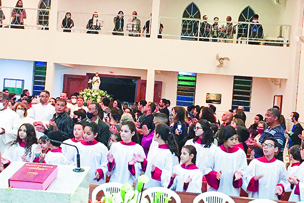 Paróquia celebra São Luís Gonzaga