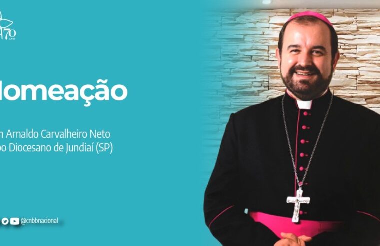 Papa aceita renúncia de Dom Vicente Costa e nomeia Dom Arnaldo Carvalheiro Neto como novo Bispo de Jundiaí (SP)