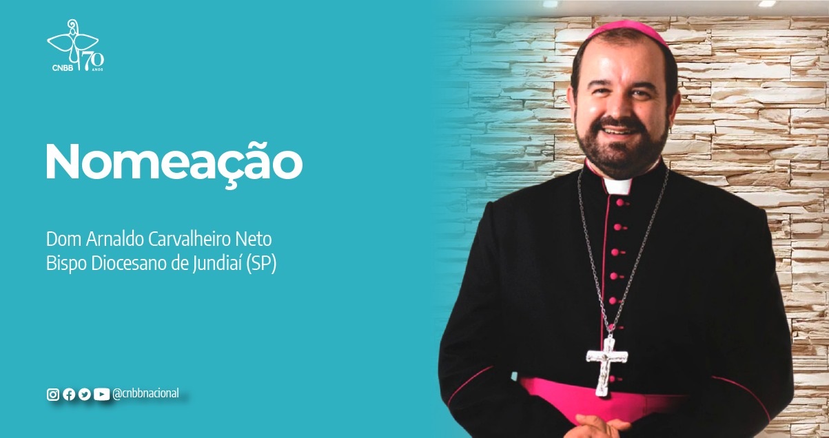 Papa aceita renúncia de Dom Vicente Costa e nomeia Dom Arnaldo Carvalheiro Neto como novo Bispo de Jundiaí (SP)