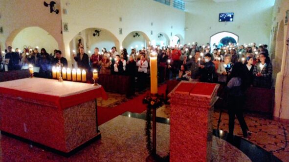 Paróquia Aparecida celebra Pentecostes