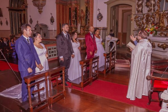 Candelária realiza casamento comunitário