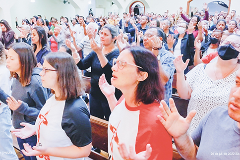 Cerco de Jericó continua até domingo na Aparecida