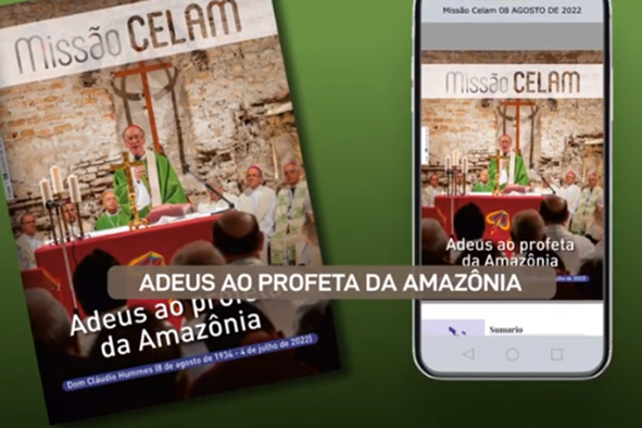 Edição do mês de agosto da revista “Missão Celam” destaca os legados do cardeal Cláudio Hummes