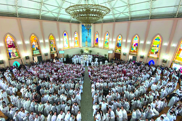 Encontro Diocesano reúne mais de 1.100 Acólitos, Cerimoniários e Coroinhas