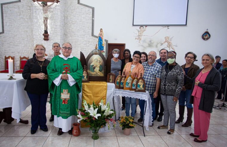 Mãe Peregrina encerra visita a Itu na paróquia São João Batista