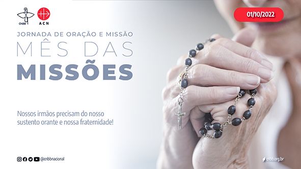 Jornada de Oração e Missão pela paz deste 1º de outubro será dedicada ao mês missionário celebrado pela Igreja no Brasil