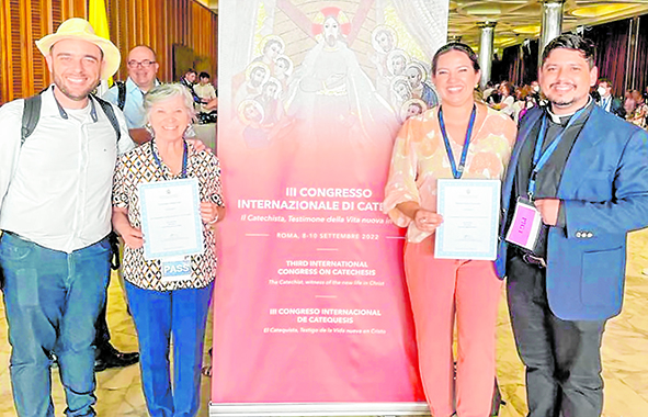 Diocese esteve presente no Congresso Internacional de Catequese