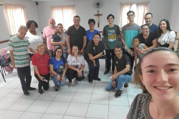 PASCOM das paróquias de Itu se reúnem com assessor diocesano