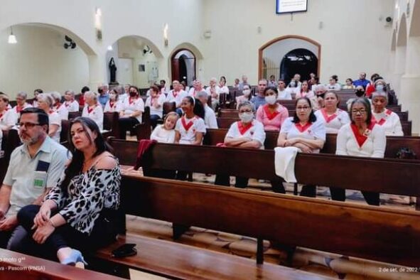 Missa do Sagrado Coração de Jesus na Paróquia Aparecida