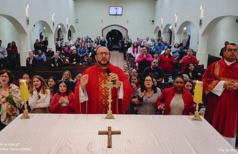 Paróquia Aparecida celebrou Exaltação da Santa Cruz