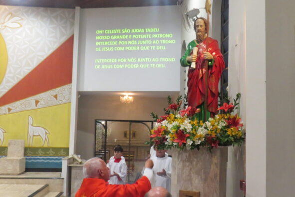 Festa de São Judas Tadeu tem Novena, Carreata e almoço na Quermesse neste domingo