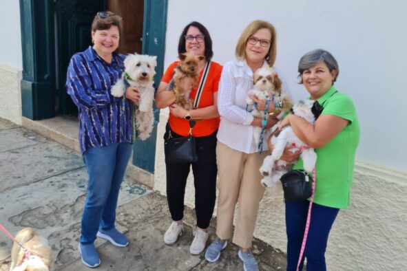 Bênção dos “pets” na Igreja do Carmo