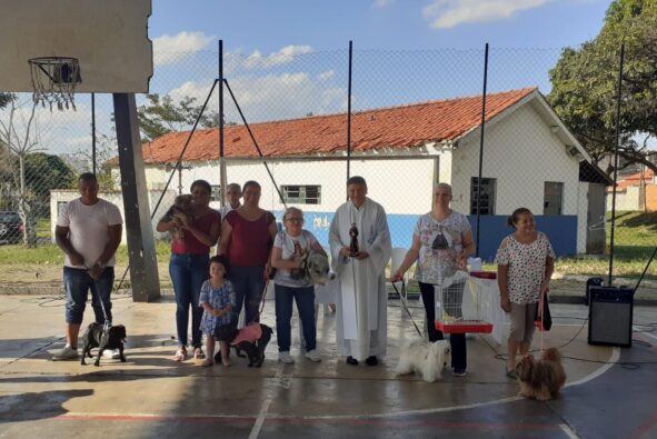 Bênção dos animais na Paróquia São José