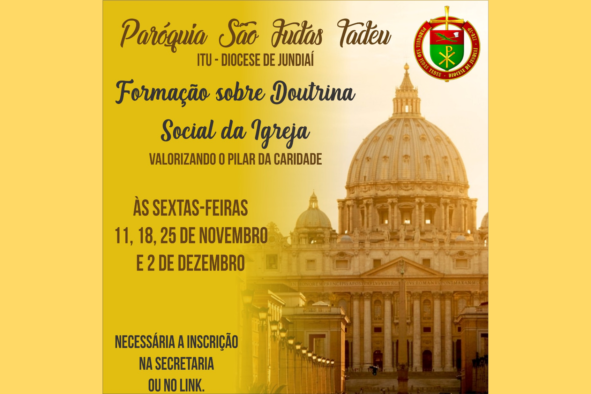 São Judas oferece formação em Doutrina Social da Igreja