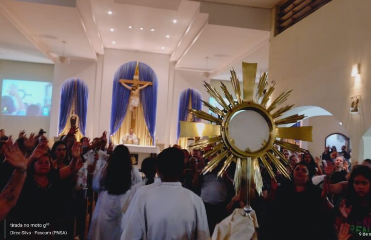 Missa da Família na Paróquia Aparecida