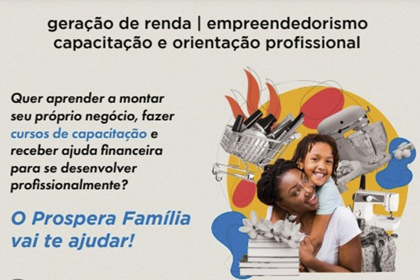 Abertas inscrições para o Programa Prospera Família