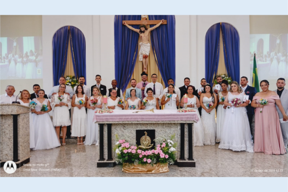 Paróquia Aparecida realiza Casamento Comunitário