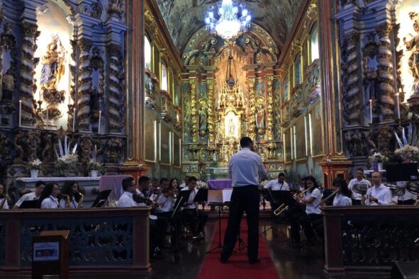 Igreja da Candelária recebeu Orquestra Pró-Morato