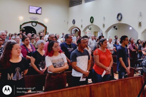 Paróquia Aparecida realiza Celebração Penitencial do Advento