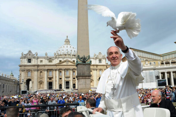 Papa Francisco: “juntos” é o nome da paz em 2023