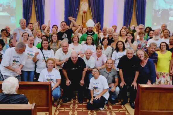 Comunidade de jovens Cojapa celebra seu Jubileu de Ouro