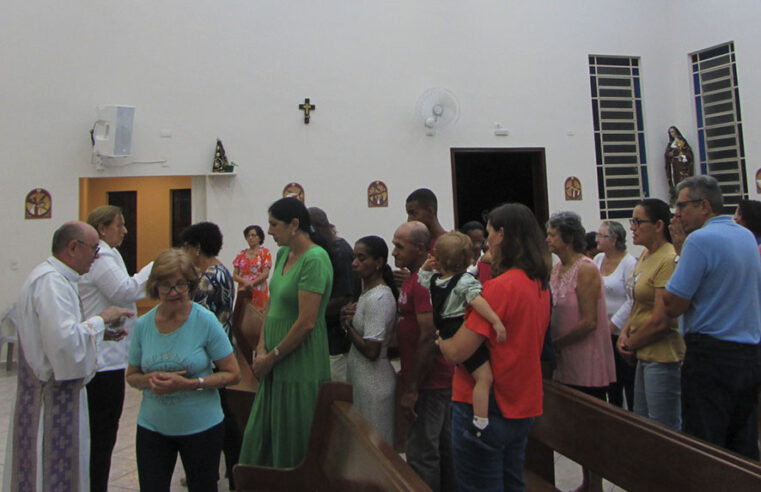 Celebração de Cinzas na Santa Clara