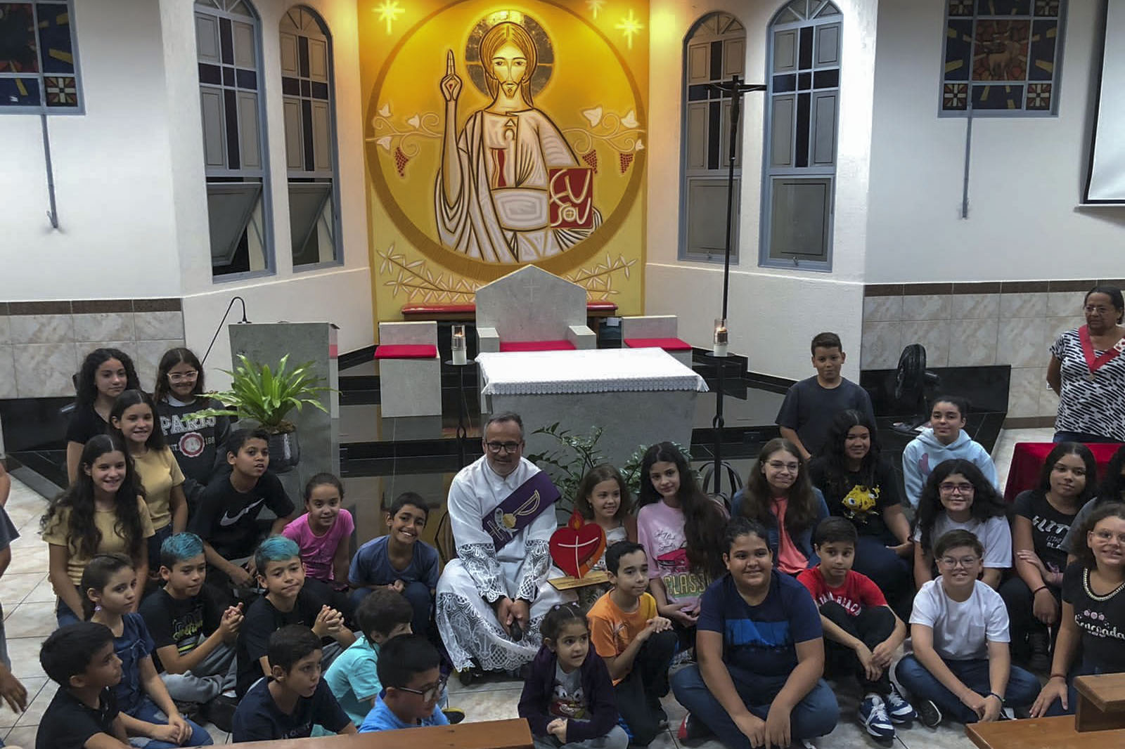 Paróquia São Luís Gonzaga recebe Ícone Diocesano