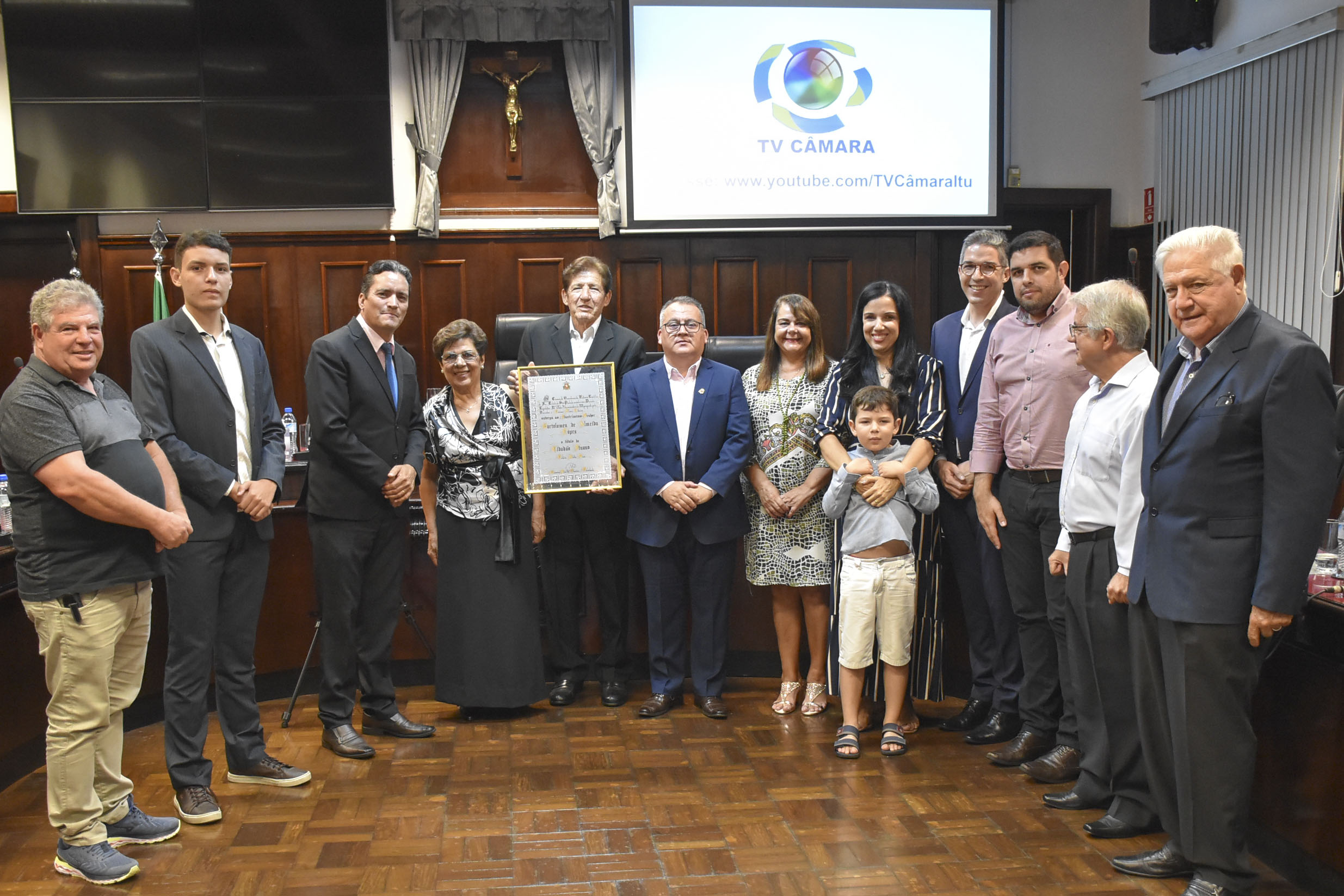 Bartolomeu de Almeida Lopes recebe Título de Cidadania Ituana