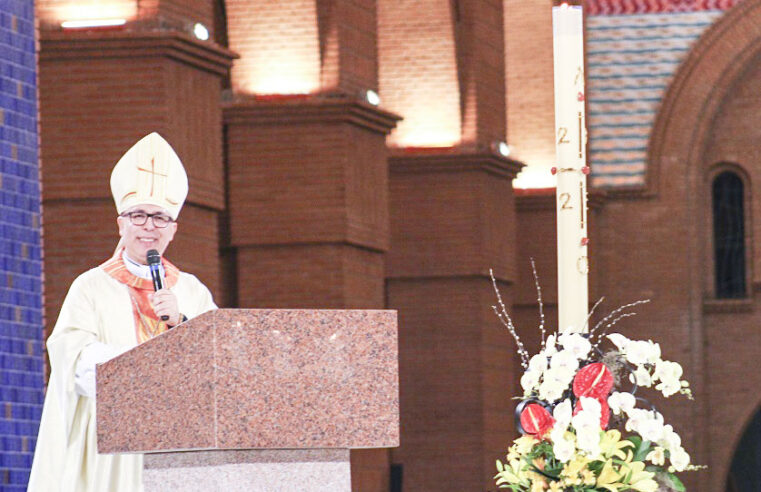 Dom Ricardo Hoepers presidiu missa de sábado na 60ª AG: “A Igreja sinodal é essa experiência de Emaús”