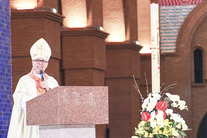 Dom Ricardo Hoepers presidiu missa de sábado na 60ª AG: “A Igreja sinodal é essa experiência de Emaús”