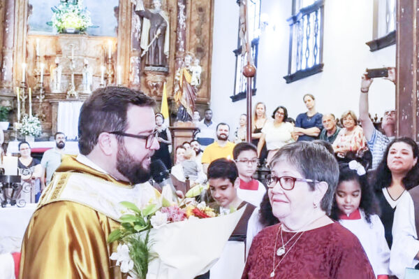 Missa no Carmo celebrou os 50 anos de Frei Rothmans
