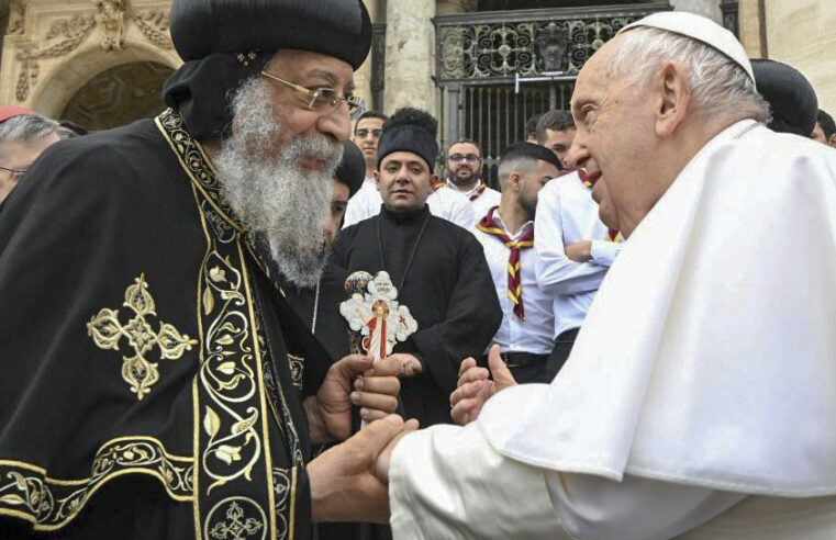 Na saudação do Papa a Tawadros II, a crescente amizade entre as duas Igrejas