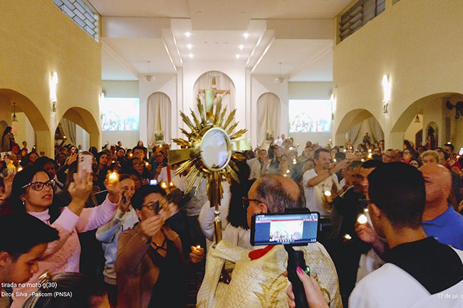 Cerco de Jericó da Paróquia Aparecida