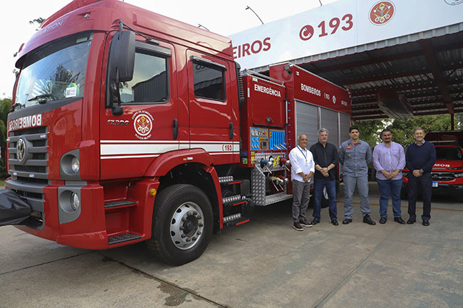 Itu conta com nova viatura dos Bombeiros