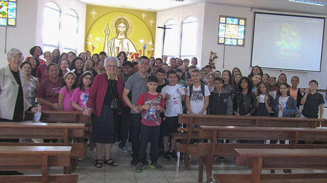 Encontro da Catequese na São Luís Gonzaga