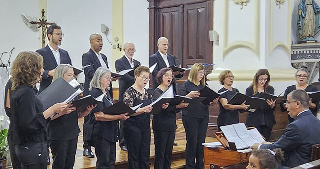 Coro de Câmara do Museu da Música  em Santana de Parnaíba