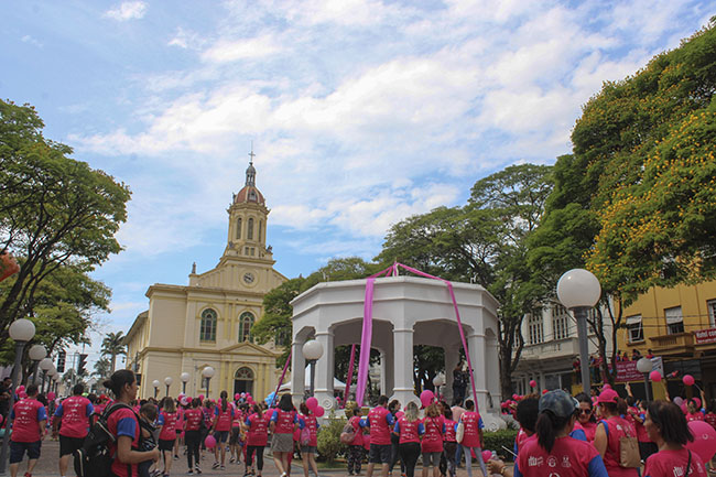 Caminhada Outubro Rosa  será no próximo sábado