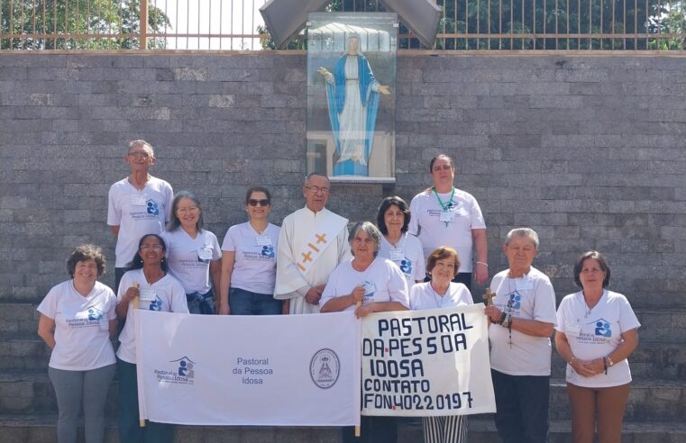 Pastoral da Pessoa Idosa da Aparecida participou de Retiro Diocesano