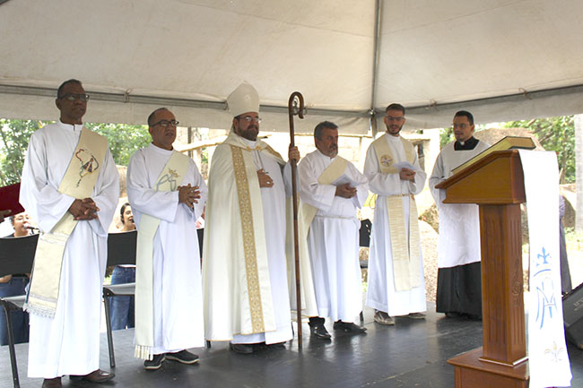 Monumento a Nossa Senhora do Monte Serrat é revitalizado