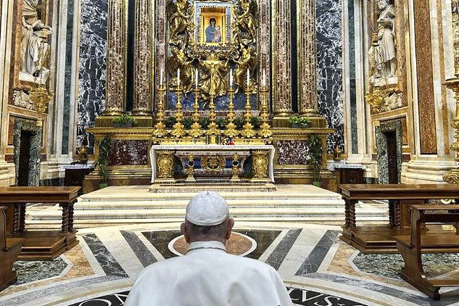 Festa da Imaculada:  Papa doará a Rosa de Ouro para a Salus Populi Romani