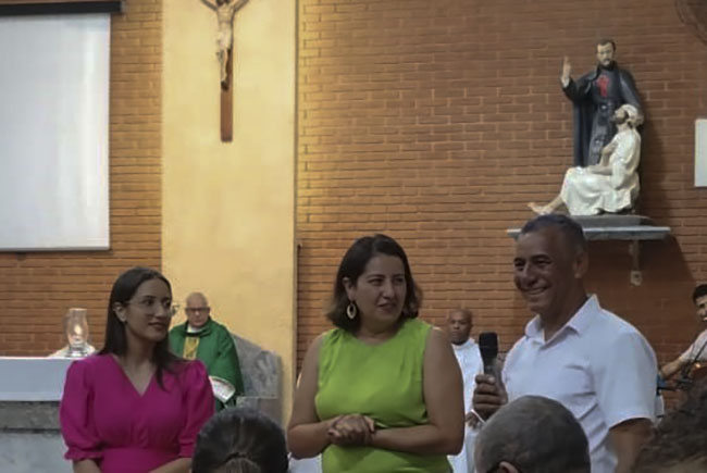 São Camilo celebra missa de envio da jovem Ana Beatriz