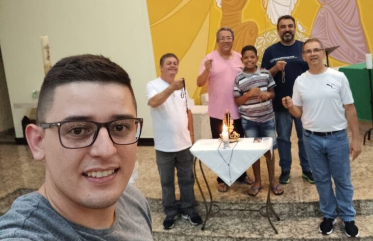 Terço dos Homens na Senhor do Horto