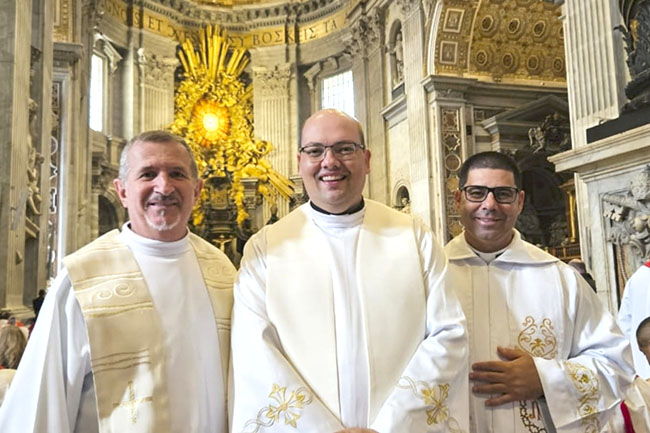Padre Jorge Demarchi participou de convenção em Roma
